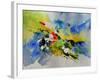 Abstract Watercolor 410141-Pol Ledent-Framed Art Print