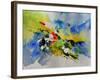 Abstract Watercolor 410141-Pol Ledent-Framed Art Print