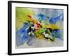 Abstract Watercolor 410141-Pol Ledent-Framed Art Print