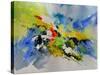 Abstract Watercolor 410141-Pol Ledent-Stretched Canvas