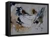 Abstract Watercolor 4121-Pol Ledent-Framed Stretched Canvas