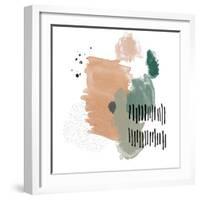 Abstract Watercolor Composition III-Bay Solace-Framed Art Print