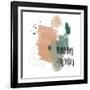 Abstract Watercolor Composition III-Bay Solace-Framed Art Print