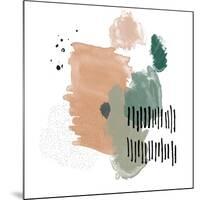 Abstract Watercolor Composition III-Bay Solace-Mounted Art Print