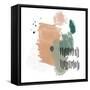 Abstract Watercolor Composition III-Bay Solace-Framed Stretched Canvas