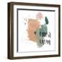 Abstract Watercolor Composition III-Bay Solace-Framed Art Print