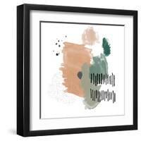 Abstract Watercolor Composition III-Bay Solace-Framed Art Print