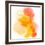 Abstract Watercolor Hand Painted Background-katritch-Framed Art Print