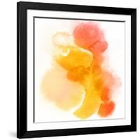 Abstract Watercolor Hand Painted Background-katritch-Framed Art Print