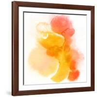 Abstract Watercolor Hand Painted Background-katritch-Framed Art Print