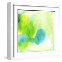 Abstract Watercolor Hand Painted Background-katritch-Framed Art Print