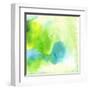 Abstract Watercolor Hand Painted Background-katritch-Framed Art Print