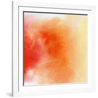 Abstract Watercolor Hand Painted Background-katritch-Framed Art Print