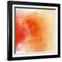 Abstract Watercolor Hand Painted Background-katritch-Framed Art Print