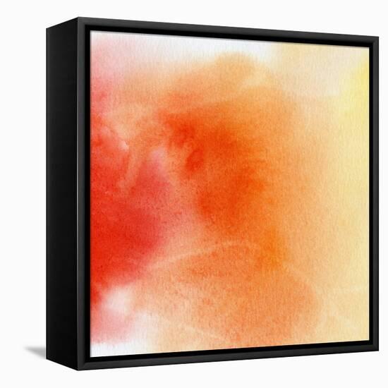 Abstract Watercolor Hand Painted Background-katritch-Framed Stretched Canvas