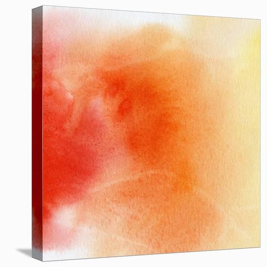 Abstract Watercolor Hand Painted Background-katritch-Stretched Canvas