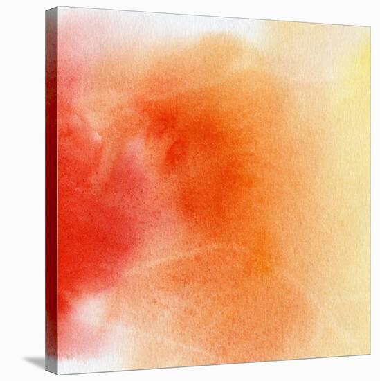 Abstract Watercolor Hand Painted Background-katritch-Stretched Canvas