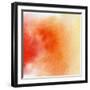 Abstract Watercolor Hand Painted Background-katritch-Framed Art Print