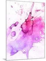 Abstract Watercolor Hand Painted Background-katritch-Mounted Art Print