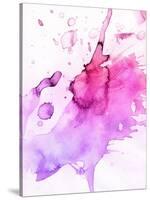 Abstract Watercolor Hand Painted Background-katritch-Stretched Canvas