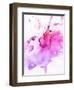 Abstract Watercolor Hand Painted Background-katritch-Framed Art Print