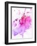 Abstract Watercolor Hand Painted Background-katritch-Framed Art Print