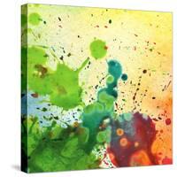 Abstract Watercolor Painting Blot Background-Rudchenko Liliia-Stretched Canvas