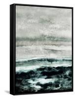 Abstract Waterscape-Iris Lehnhardt-Framed Stretched Canvas