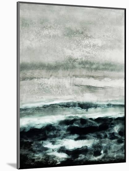 Abstract Waterscape-Iris Lehnhardt-Mounted Art Print