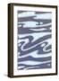 Abstract Wave Pattern-Found Image Press-Framed Giclee Print