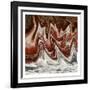 Abstract Waves 2-Sheldon Lewis-Framed Art Print