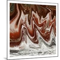Abstract Waves 2-Sheldon Lewis-Mounted Art Print