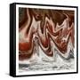 Abstract Waves 2-Sheldon Lewis-Framed Stretched Canvas