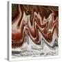 Abstract Waves 2-Sheldon Lewis-Stretched Canvas