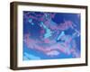 Abstract Waves-Abstract Graffiti-Framed Giclee Print