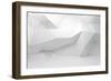 Abstract White 3D Interior with Polygonal Pattern on the Wall-Eugene Sergeev-Framed Premium Giclee Print