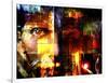 Abstract With Face-rolffimages-Framed Art Print