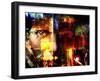 Abstract With Face-rolffimages-Framed Art Print