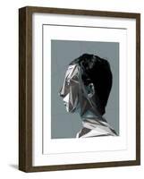 Abstract Woman I-Enrico Varrasso-Framed Art Print