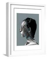 Abstract Woman I-Enrico Varrasso-Framed Art Print