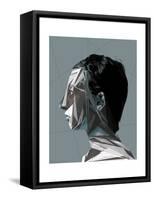 Abstract Woman I-Enrico Varrasso-Framed Stretched Canvas