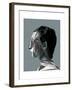 Abstract Woman I-Enrico Varrasso-Framed Art Print