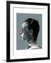 Abstract Woman I-Enrico Varrasso-Framed Art Print