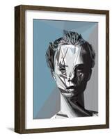 Abstract Woman II-Enrico Varrasso-Framed Art Print