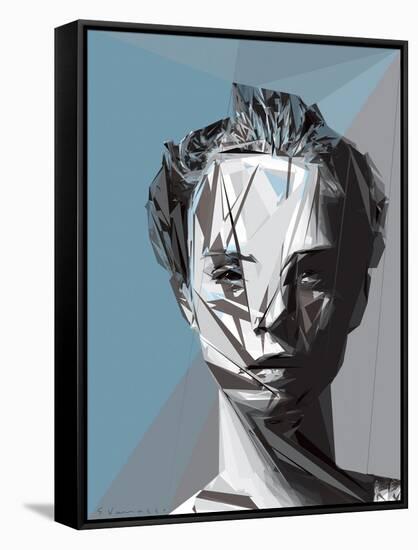 Abstract Woman II-Enrico Varrasso-Framed Stretched Canvas