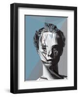 Abstract Woman II-Enrico Varrasso-Framed Art Print