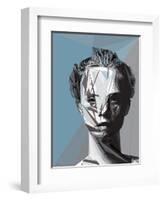 Abstract Woman II-Enrico Varrasso-Framed Art Print