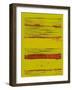 Abstract Yellow and Red Study-Emma Moore-Framed Art Print