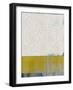 Abstract Yellow Flower-Emma Moore-Framed Art Print