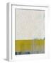 Abstract Yellow Flower-Emma Moore-Framed Art Print